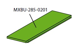 Ізоляція верхньої частини 2 TXN500 - MXBU-285-0201-RAL6018